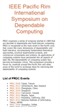 Mobile Screenshot of prdc.dependability.org